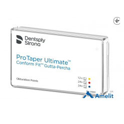 Штифти гутаперчеві ProTaper Ultimate Conform Fit, асорті, F1-F3 (Dentsply sirona), 60 шт./пак.